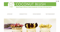 Desktop Screenshot of coconutblush.co.uk